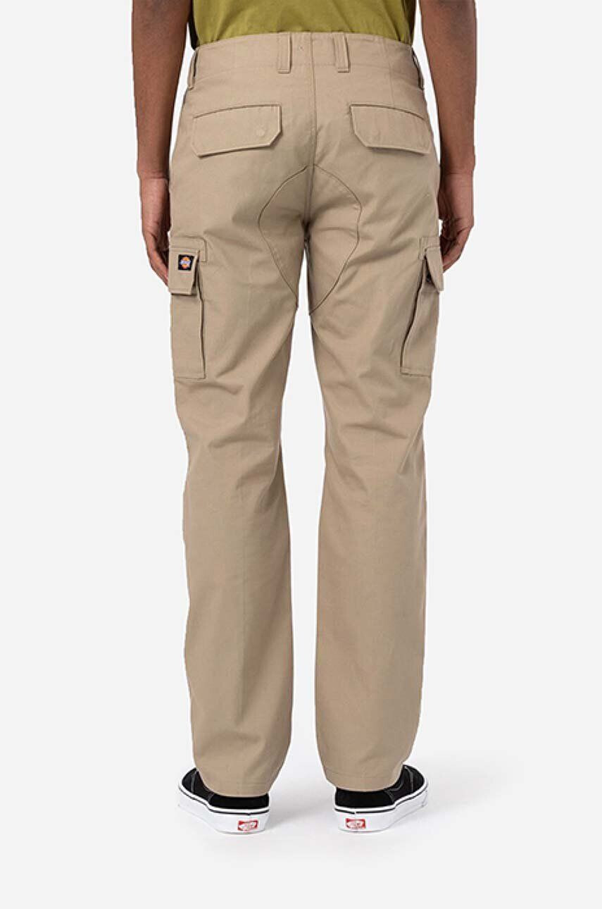 Dickies Bavlnené nohavice DK0A4XDUKHK-BROWN béžová farba rovné - Pepit.sk