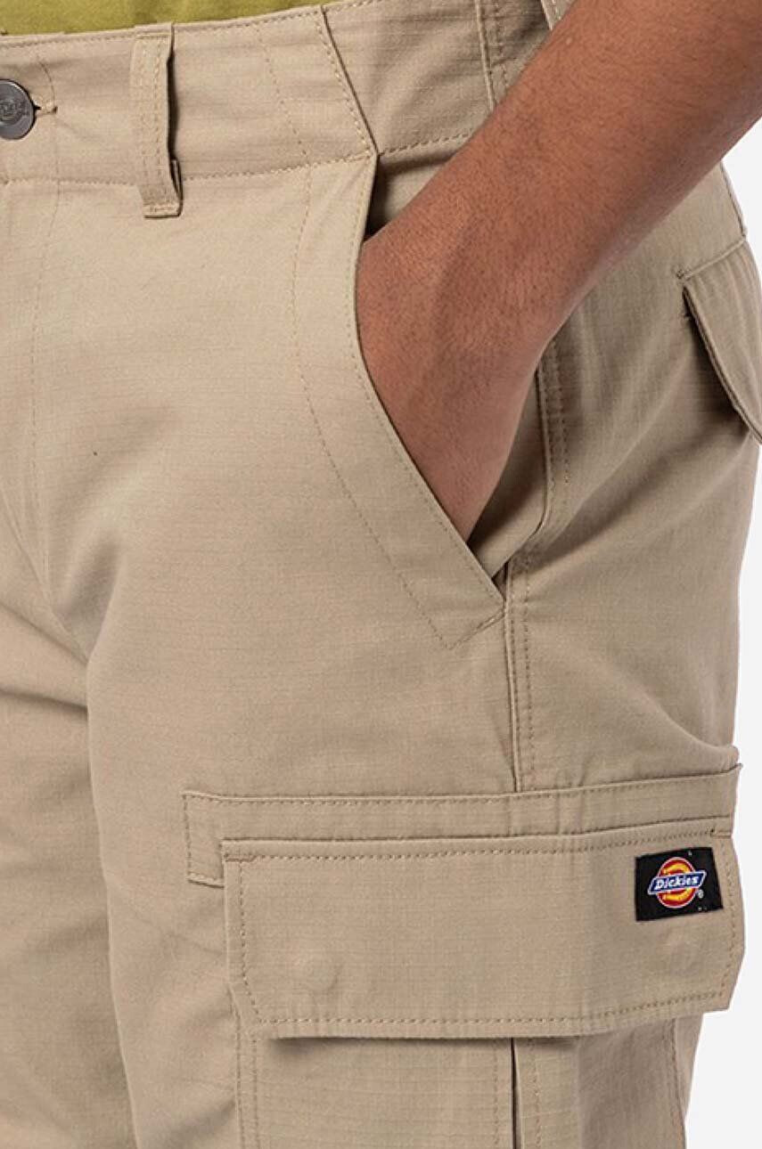 Dickies Bavlnené nohavice DK0A4XDUKHK-BROWN béžová farba rovné - Pepit.sk