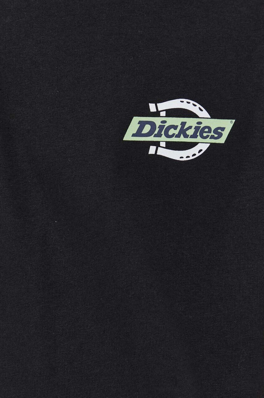 Dickies Bavlnené tričko fialová farba s potlačou - Pepit.sk