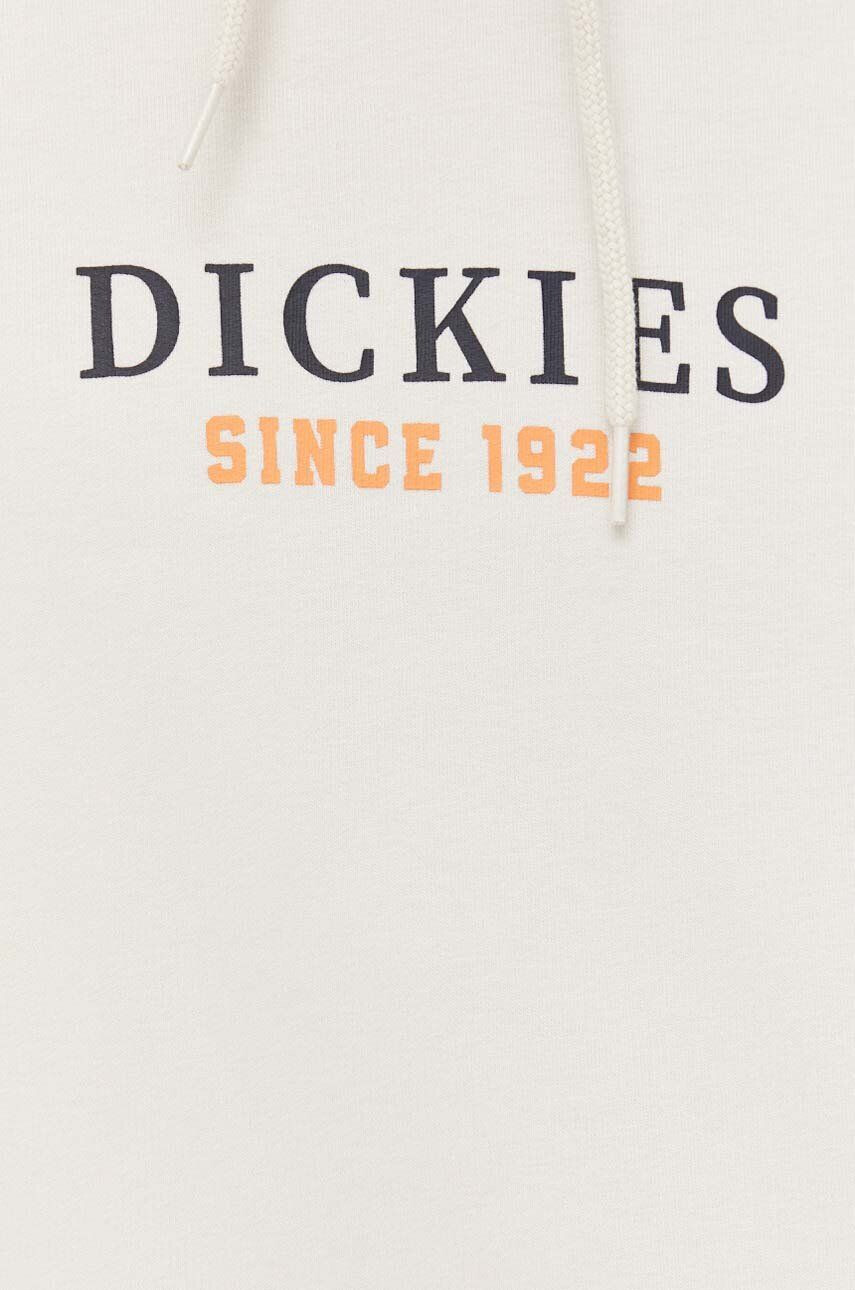 Dickies Mikina pánska béžová farba s kapucňou s potlačou - Pepit.sk