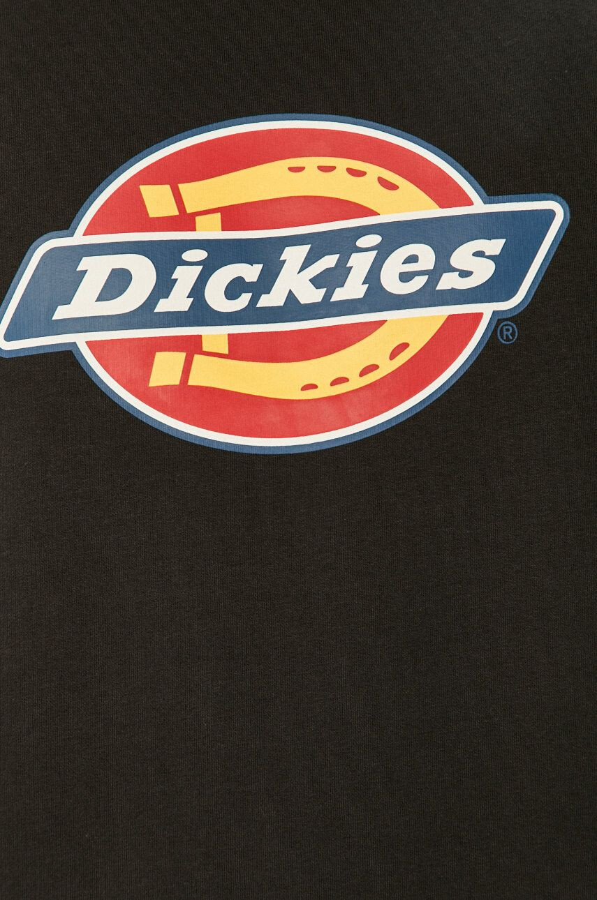 Dickies Mikina DK0A4XCIBLK-BLACK pánska čierna farba s potlačou - Pepit.sk