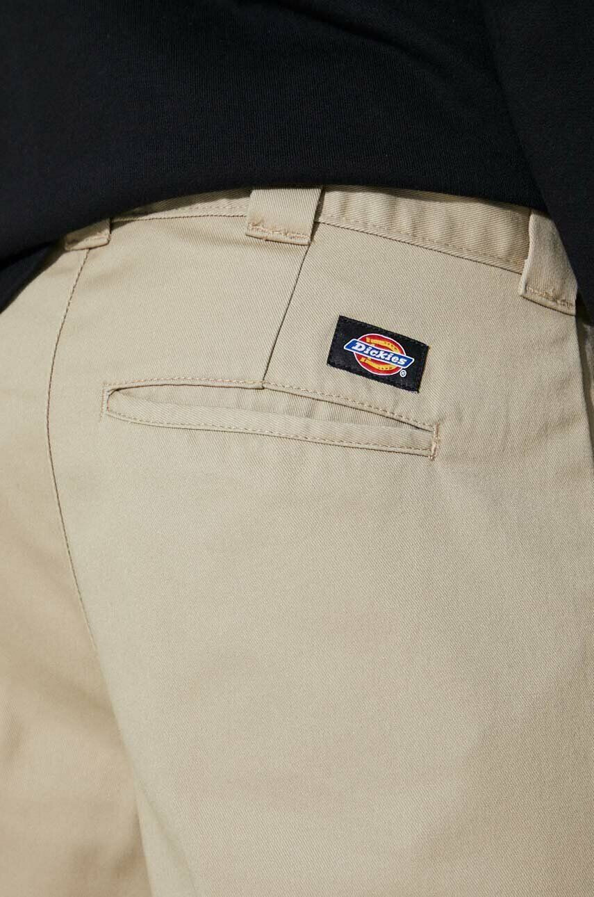 Dickies Nohavice 872.KHK-KHAKI pánske béžová farba priliehavé - Pepit.sk