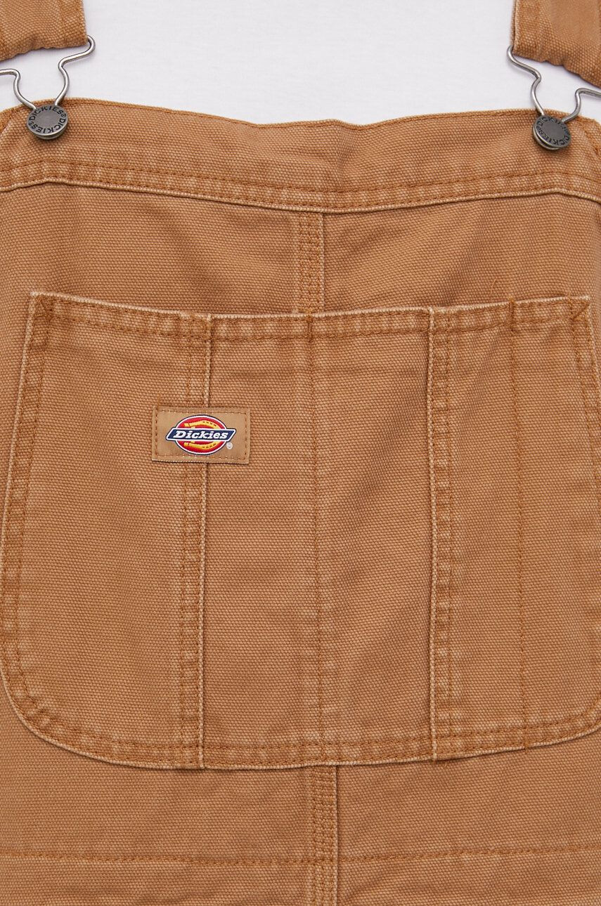 Dickies Nohavice na traky pánske hnedá farba - Pepit.sk