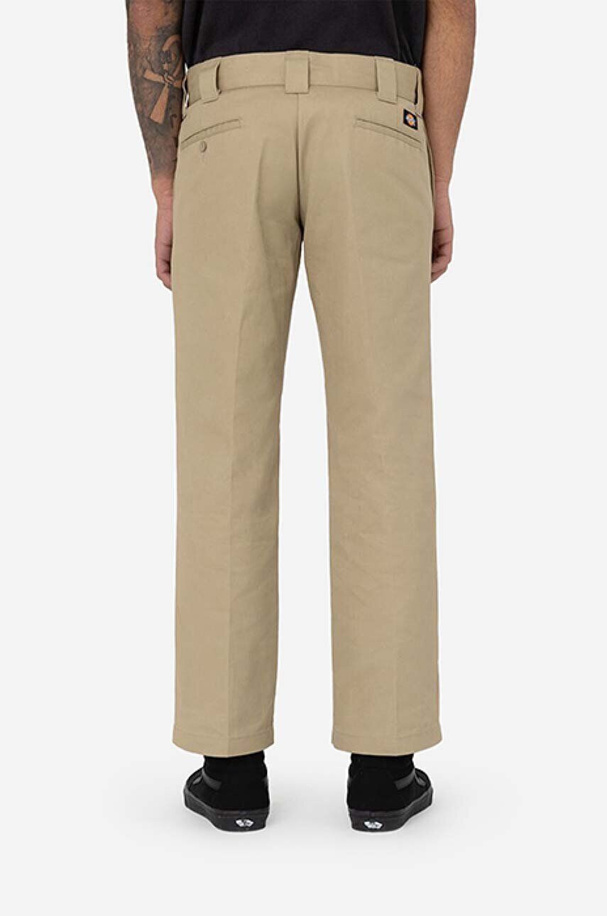 Dickies Nohavice Work Pant Rec DK0A4XK9KHK-brown pánske béžová farba rovné - Pepit.sk