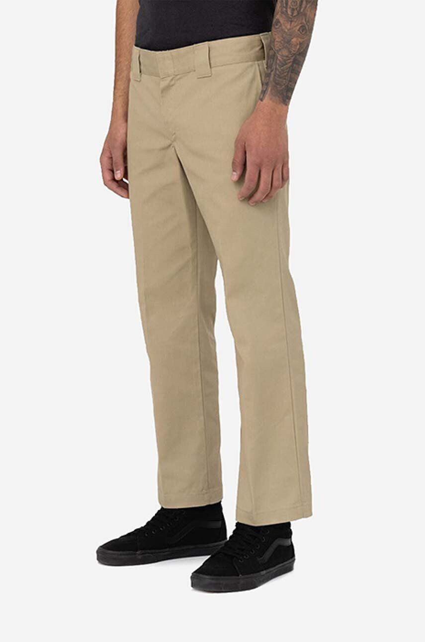 Dickies Nohavice Work Pant Rec DK0A4XK9KHK-brown pánske béžová farba rovné - Pepit.sk