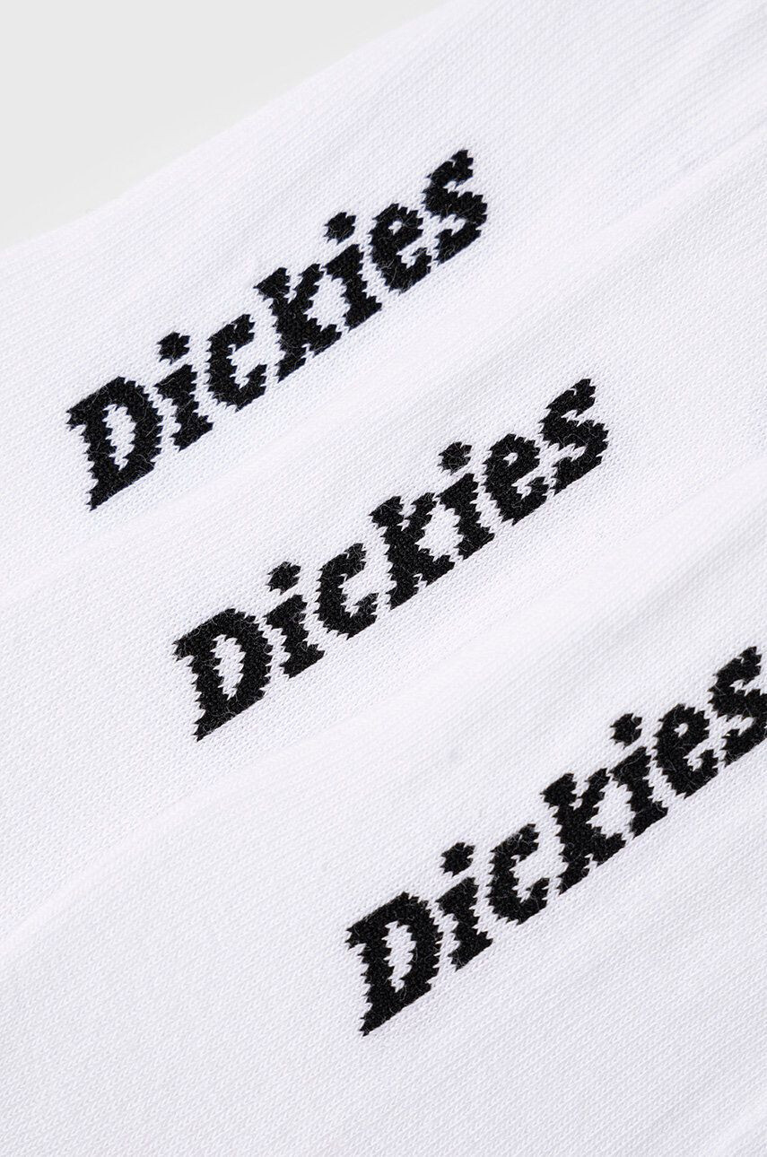 Dickies Ponožky (3-pack) DK0A4XJZWHX-WHITE biela farba - Pepit.sk