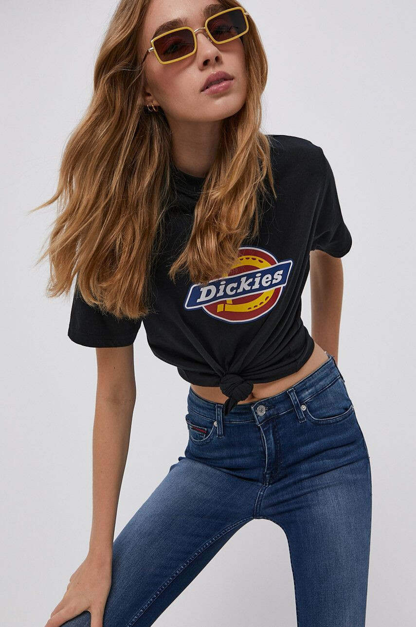 Dickies Tričko dámsky biela farba - Pepit.sk