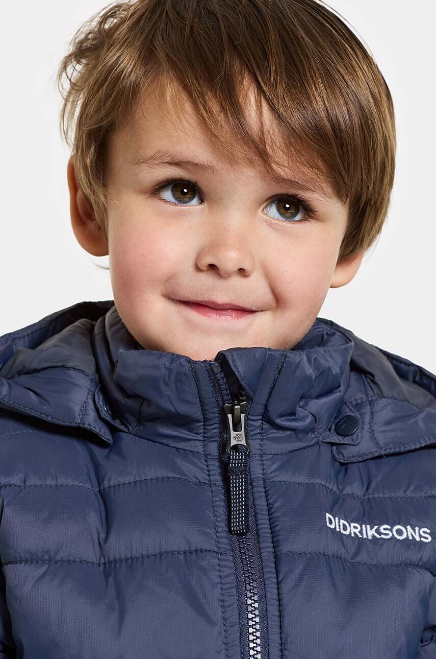 Didriksons Detská zimná bunda RODI KIDS JACKET tmavomodrá farba - Pepit.sk