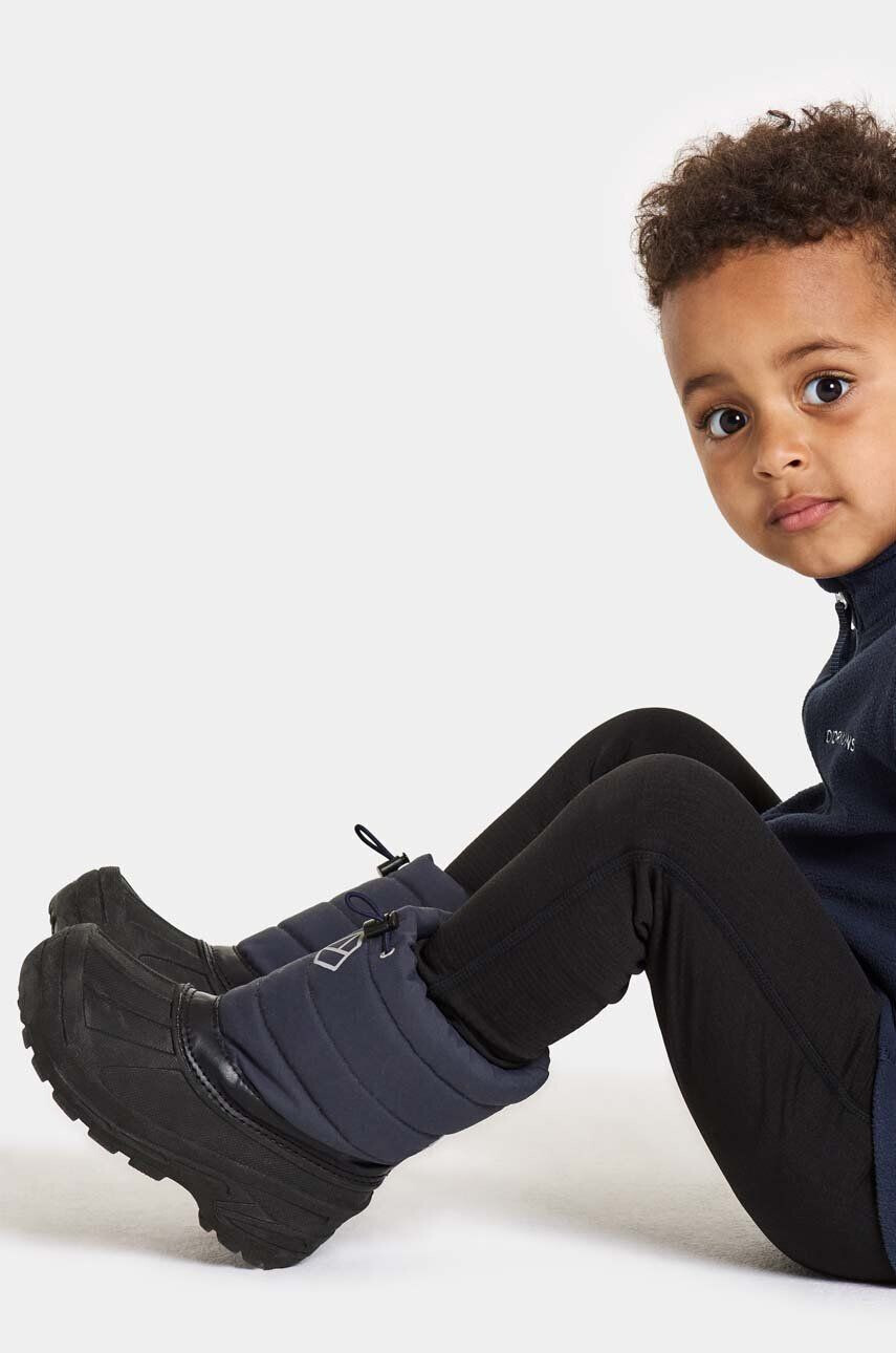 Didriksons Detské snehule LUMI KIDS BOOTS tmavomodrá farba - Pepit.sk