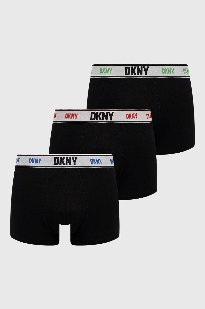 DKNY Boxerky pánske čierna farba - Pepit.sk