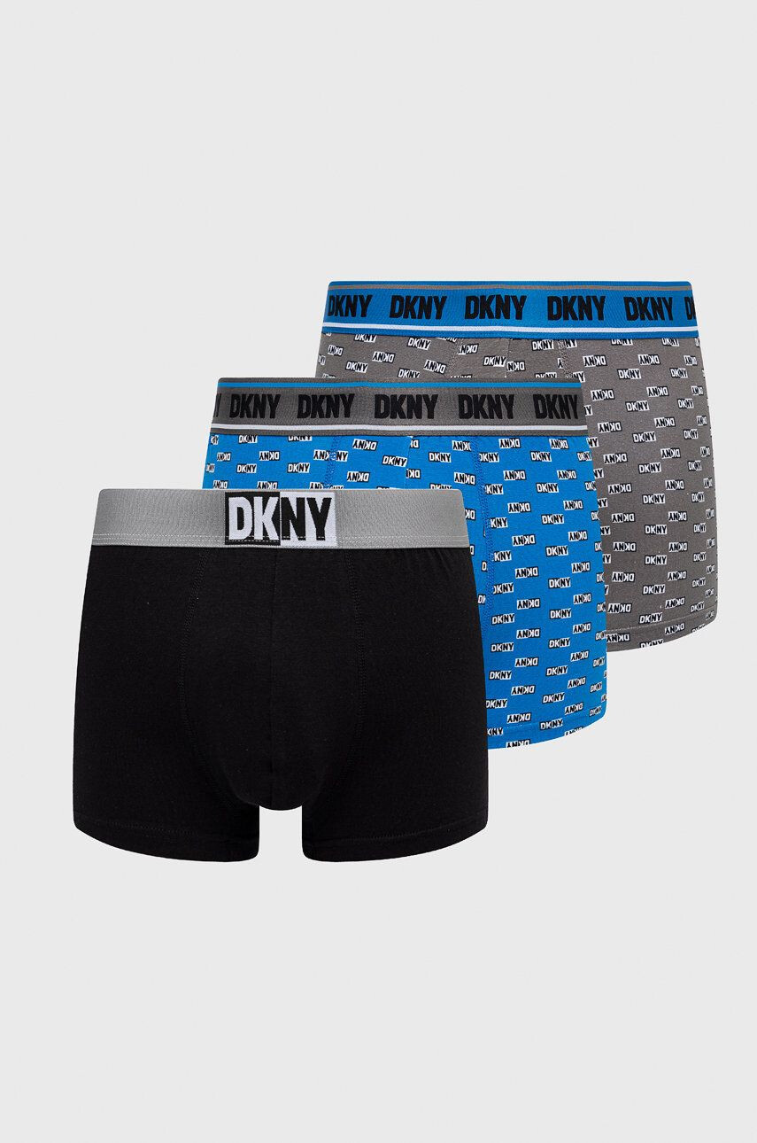 DKNY Boxerky (3-pak) pánske čierna farba - Pepit.sk