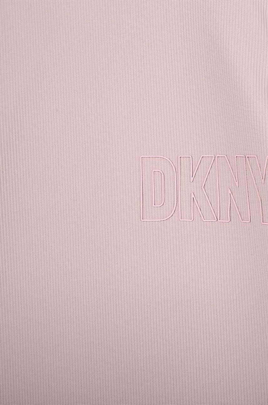 DKNY Detské tričko fialová farba - Pepit.sk