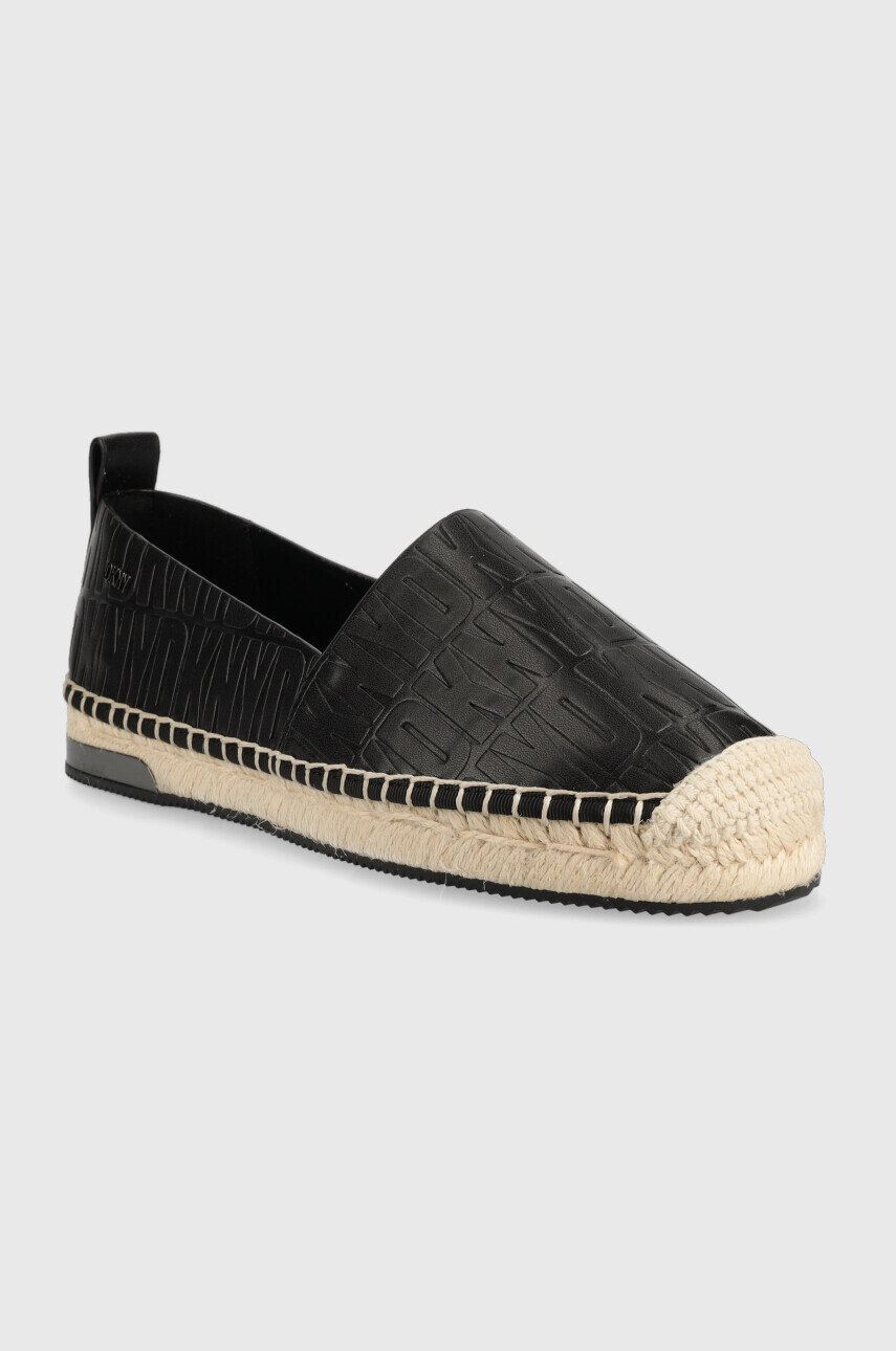 DKNY Espadrilky MAKALINA čierna farba K4299042 - Pepit.sk