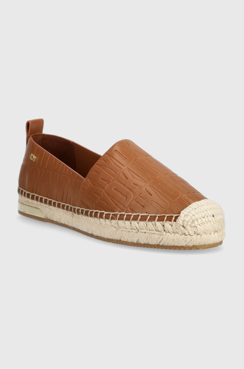 DKNY Espadrilky MAKALINA hnedá farba K4299042 - Pepit.sk