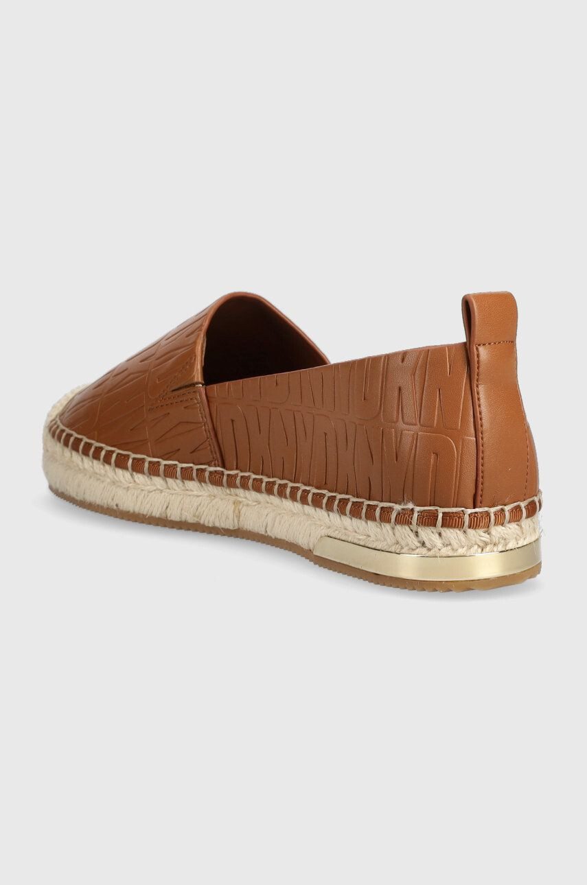 DKNY Espadrilky MAKALINA hnedá farba K4299042 - Pepit.sk