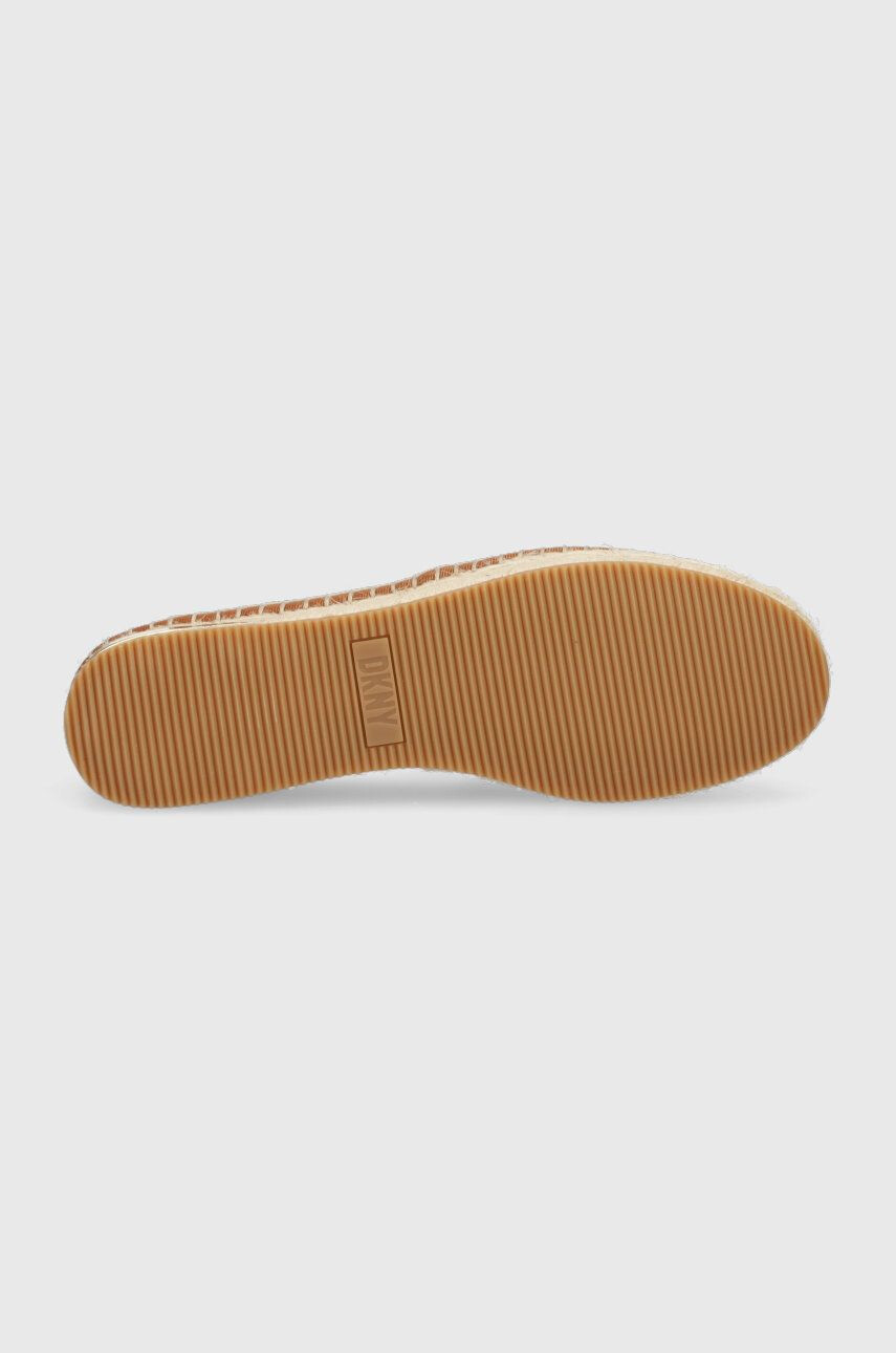 DKNY Espadrilky MAKALINA hnedá farba K4299042 - Pepit.sk