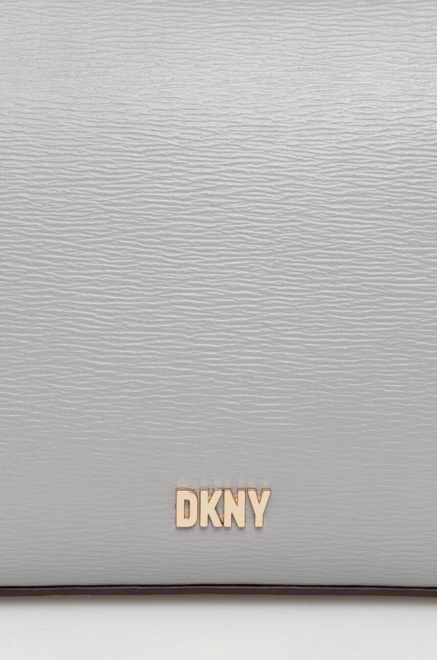 DKNY Kožená kabelka čierna farba - Pepit.sk