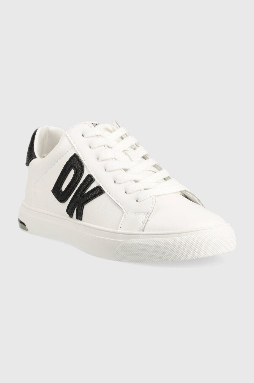 DKNY Kožené tenisky ABENI biela farba K1300916 - Pepit.sk