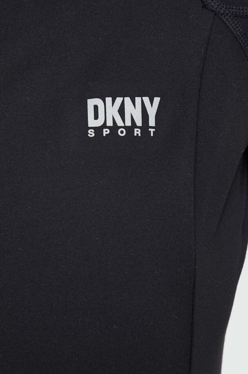 DKNY Mikina dámska čierna farba s potlačou - Pepit.sk