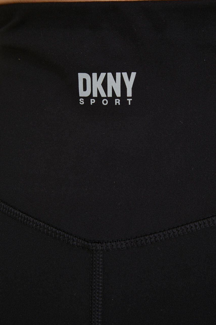 DKNY Nohavice dámske čierna farba jednofarebné - Pepit.sk