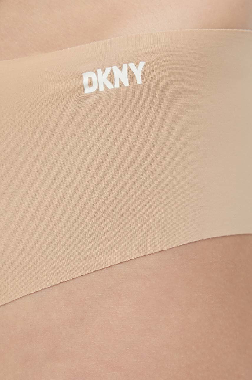 DKNY Nohavičky 3-pak béžová farba - Pepit.sk