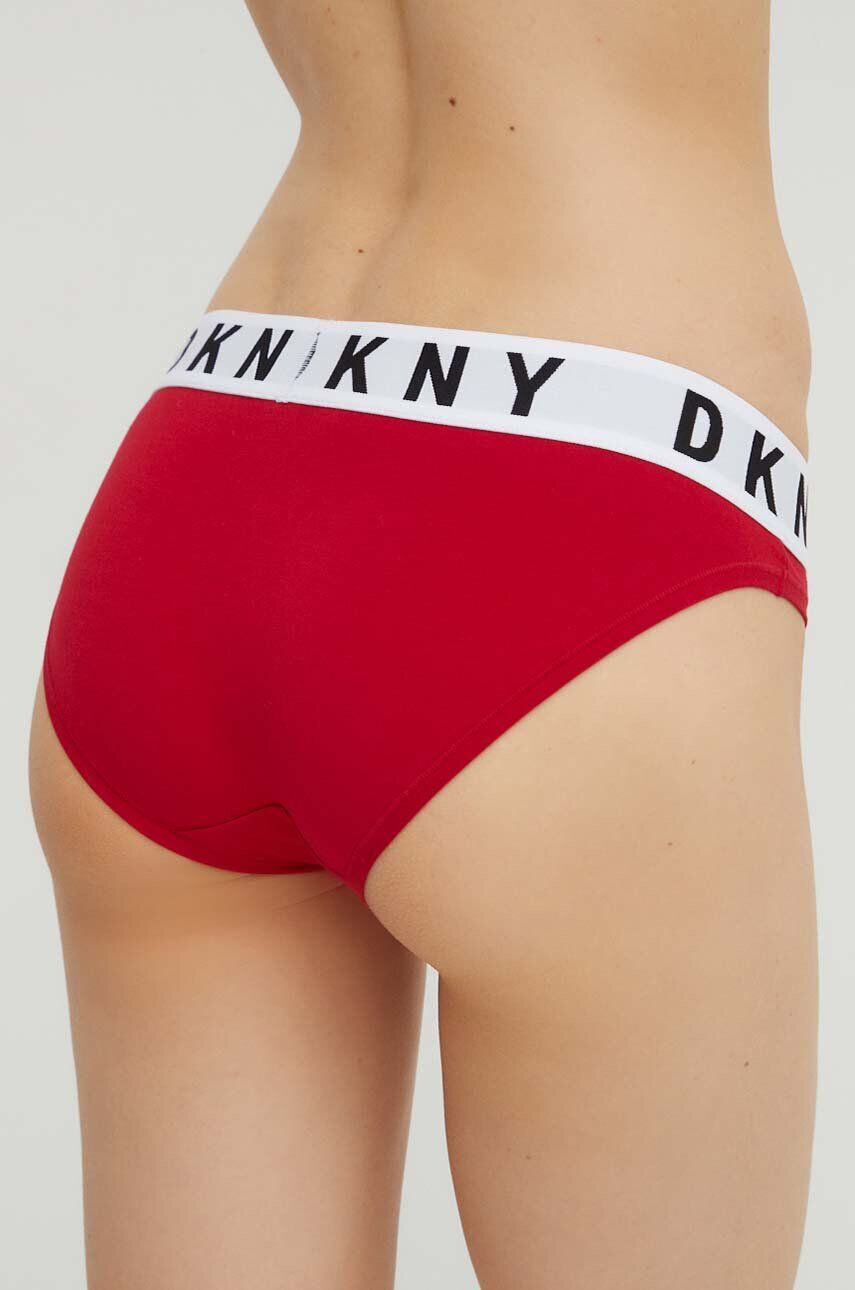 DKNY Nohavičky bordová farba - Pepit.sk