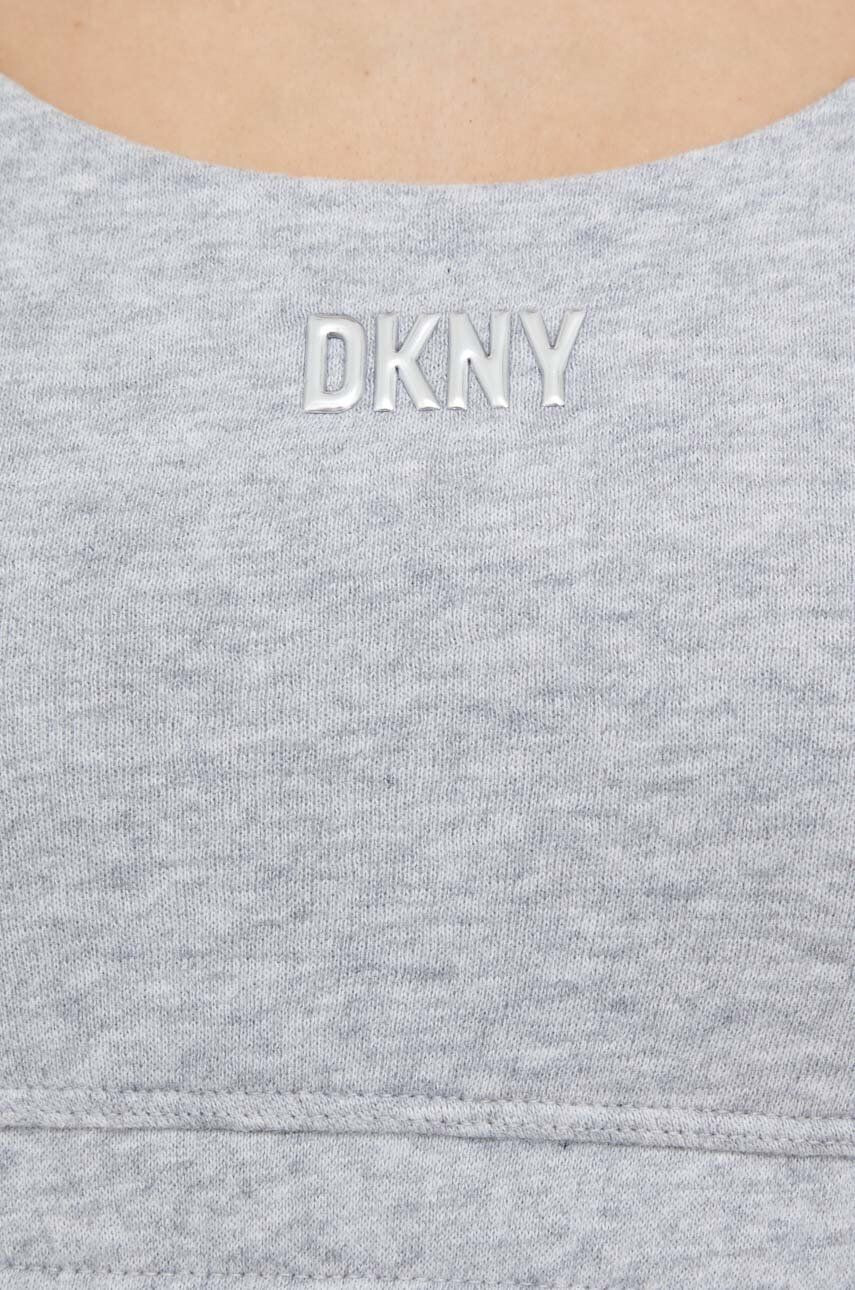 DKNY Podprsenka šedá farba jednofarebný - Pepit.sk