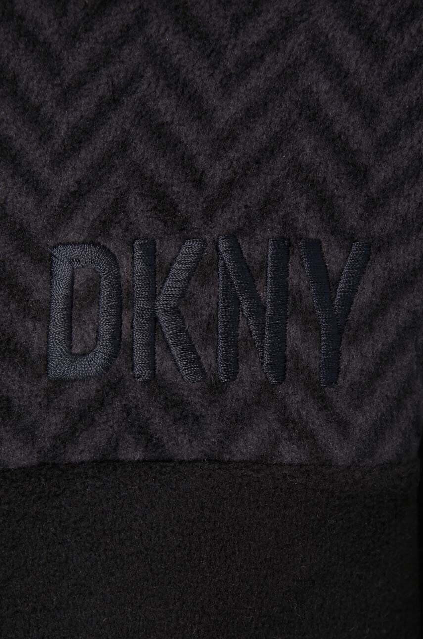 DKNY Pyžamo dámska čierna farba - Pepit.sk