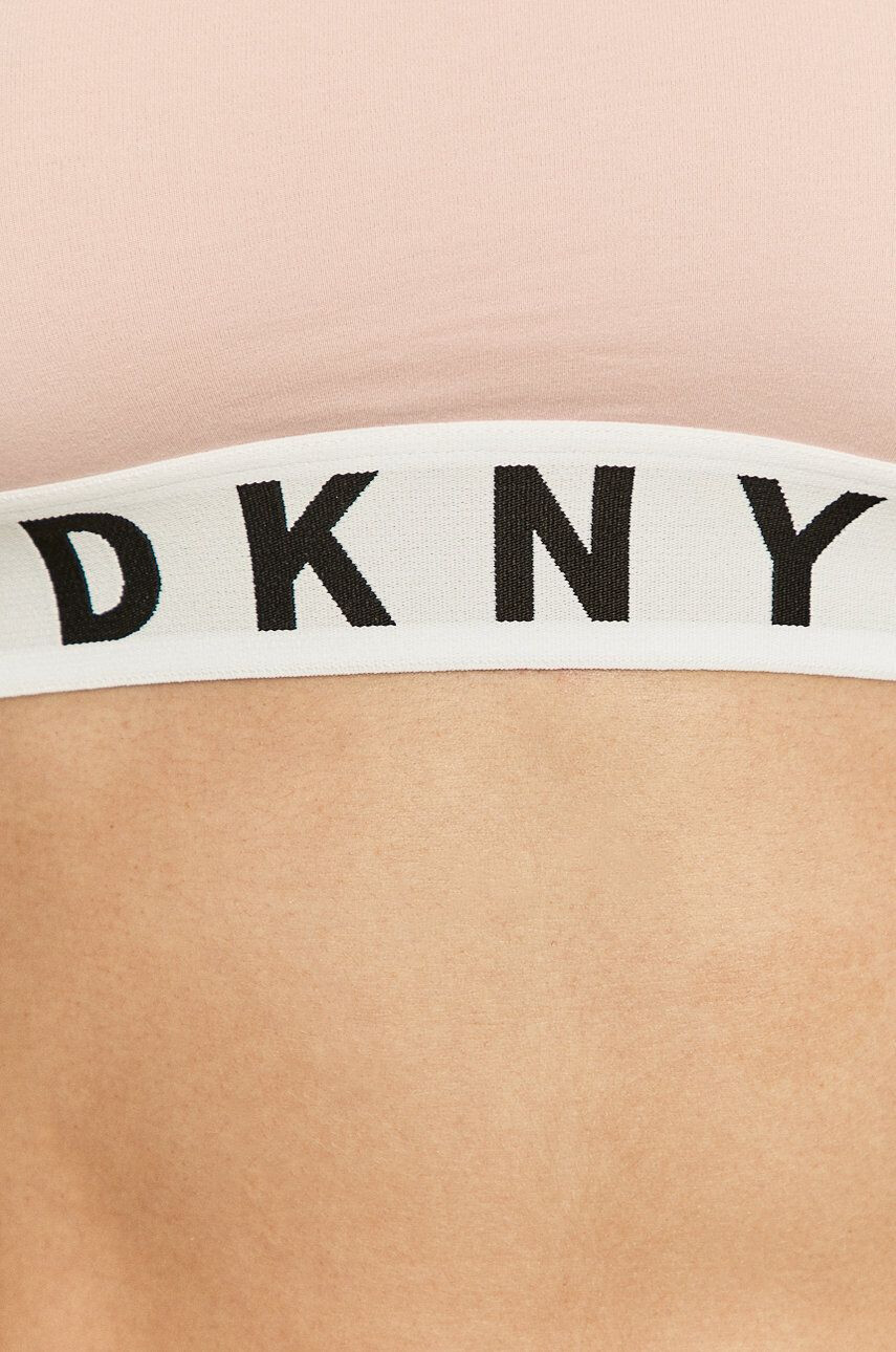 DKNY Podprsenka ružová farba jednofarebná - Pepit.sk