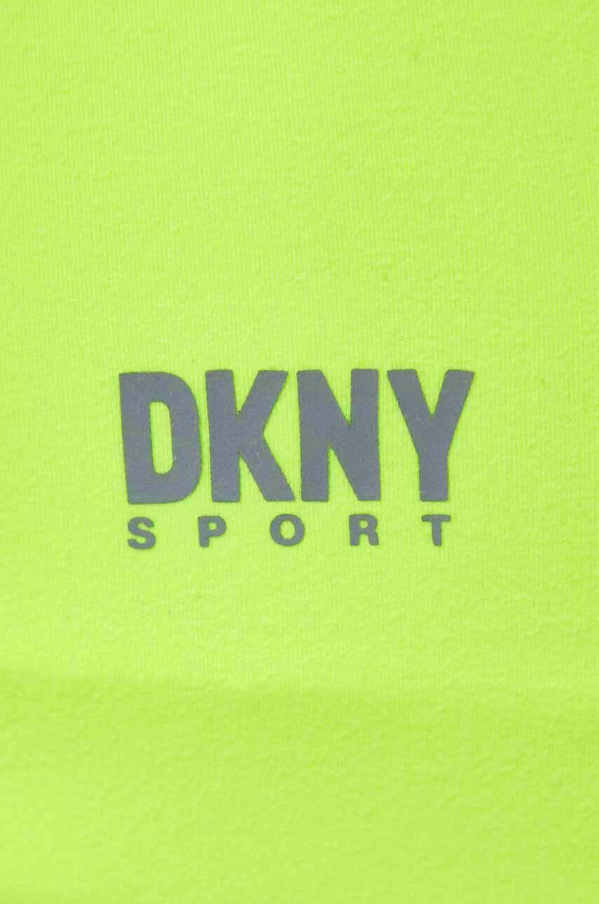 DKNY Športová podprsenka žltá farba jednofarebný - Pepit.sk