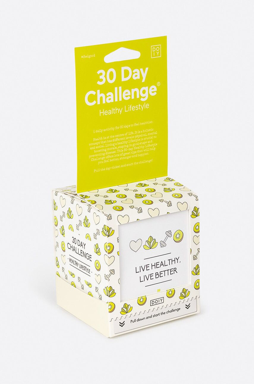 DOIY Sada kartičiek 30 Day Challenge Healthy Life - Pepit.sk