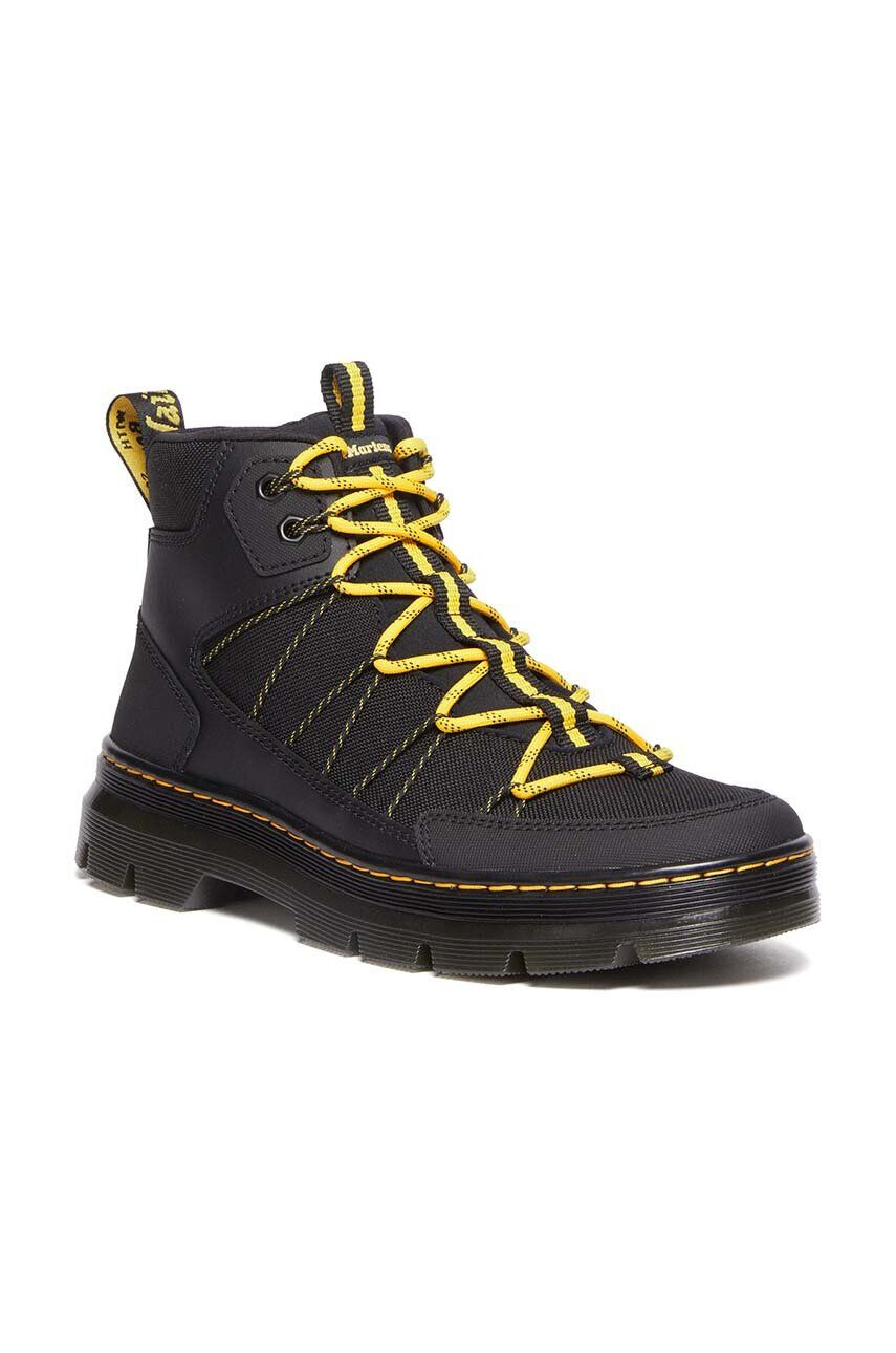 Dr. Martens Členkové topánky Buwick čierna farba na plochom podpätku DM31185001 - Pepit.sk