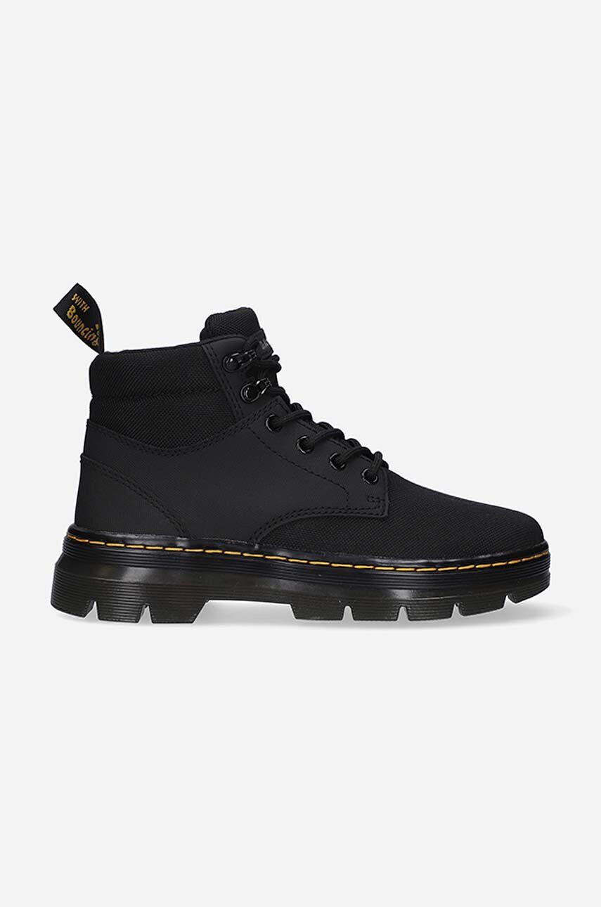 Dr. Martens Členkové topánky Rakim 27109001-black dámske čierna farba na plochom podpätku - Pepit.sk