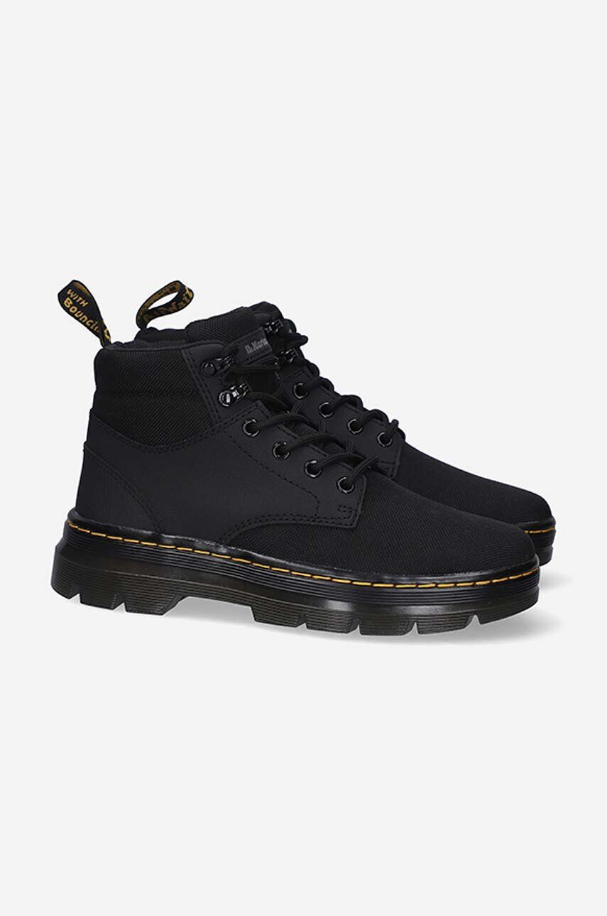 Dr. Martens Členkové topánky Rakim 27109001-black dámske čierna farba na plochom podpätku - Pepit.sk