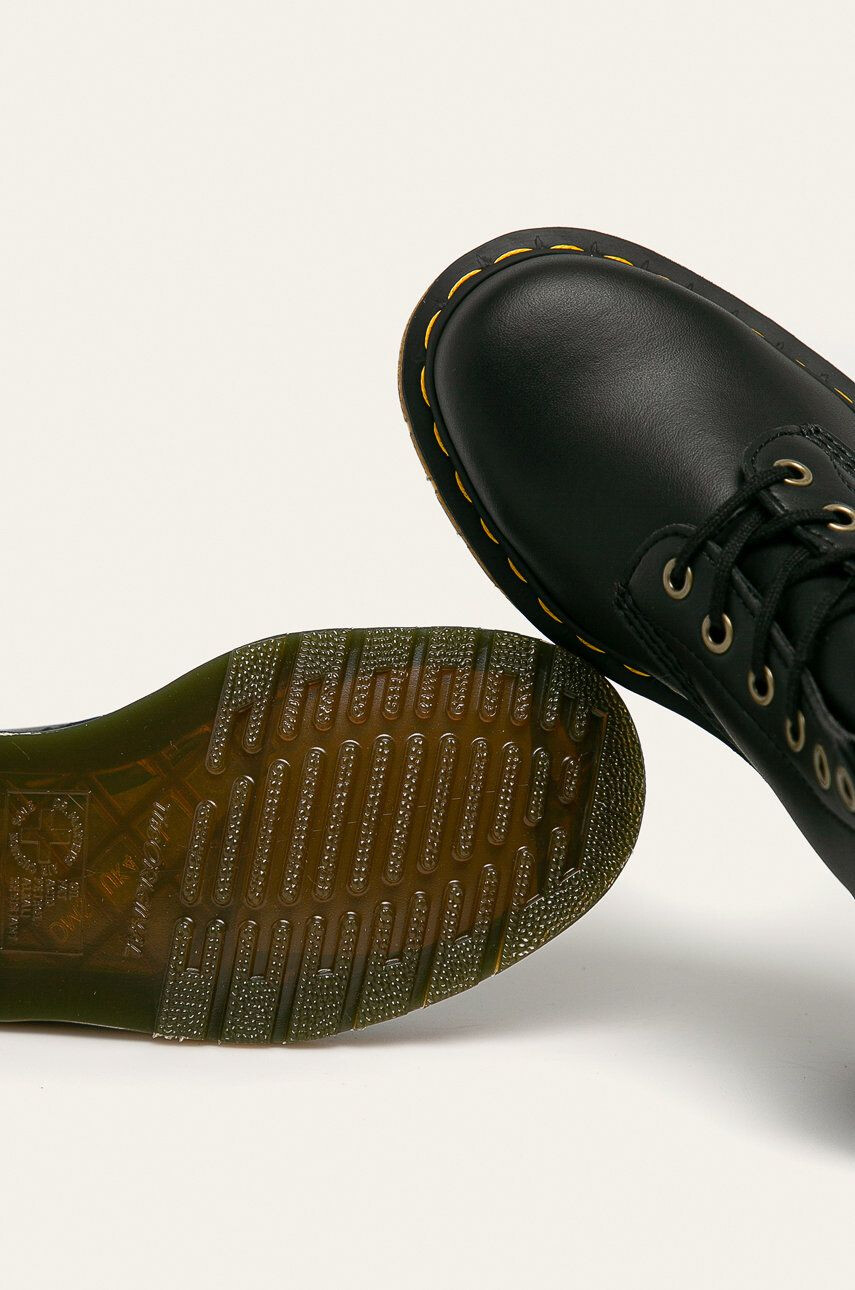 Dr. Martens Členkové topánky Vegan 101 23984001-Black dámske čierna farba na plochom podpätku - Pepit.sk