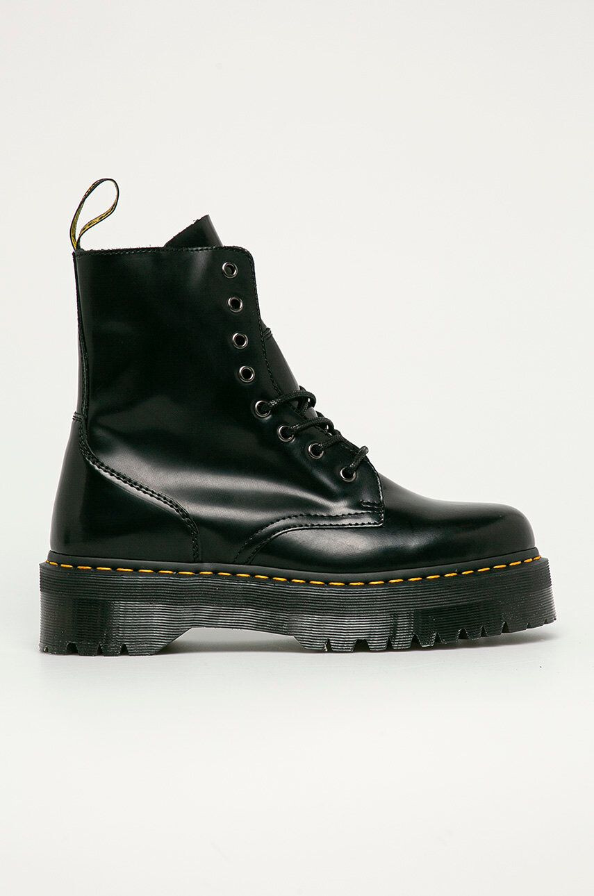 Dr. Martens Kožené členkové topánky DM15265001 Jadon pánske čierna farba - Pepit.sk