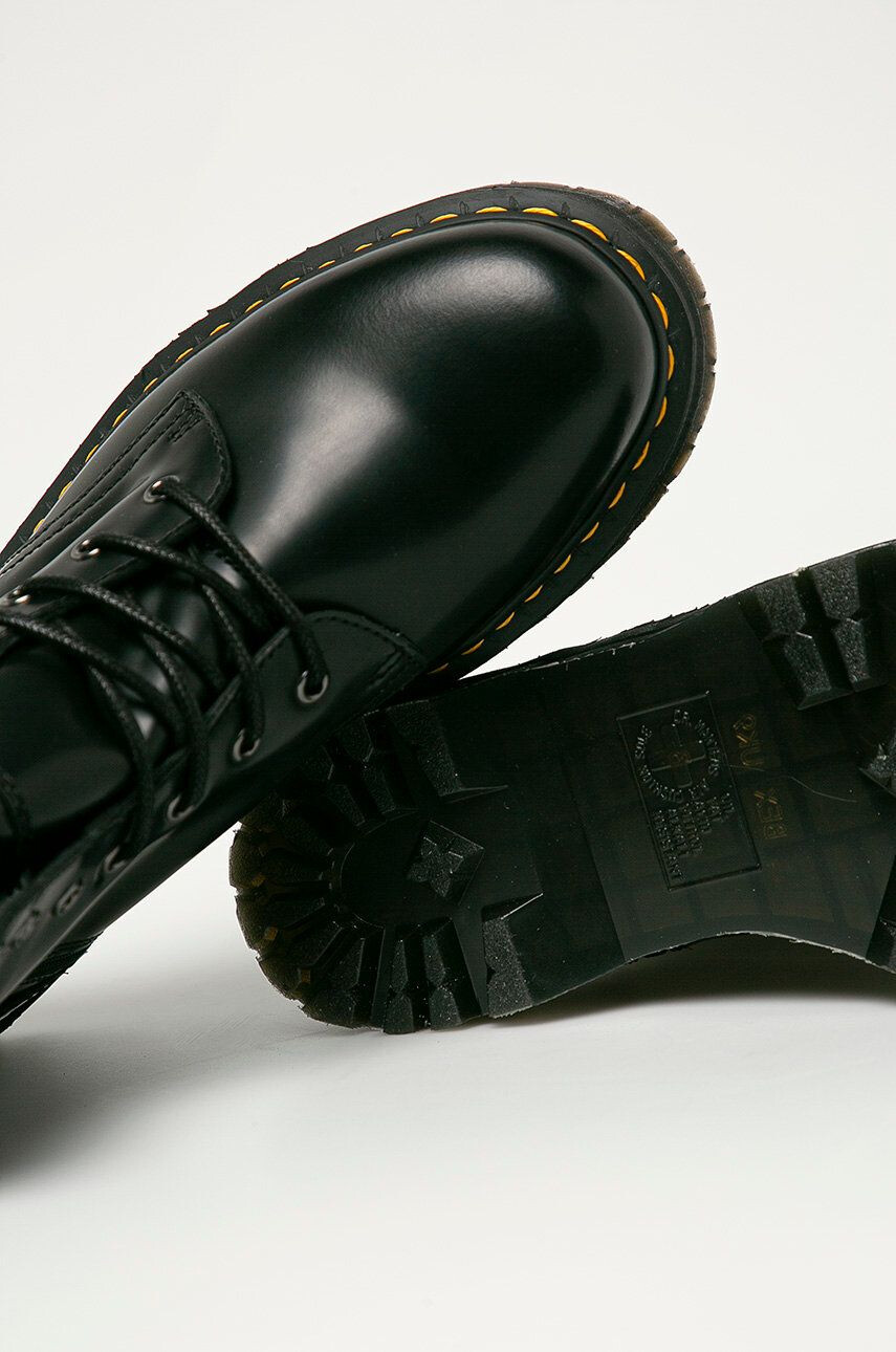 Dr. Martens Kožené členkové topánky DM15265001 Jadon pánske čierna farba - Pepit.sk