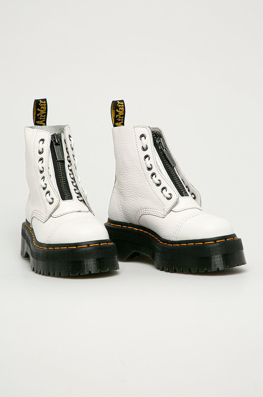 Dr. Martens Kožené členkové topánky Sinclair 26261100-WHITE - Pepit.sk