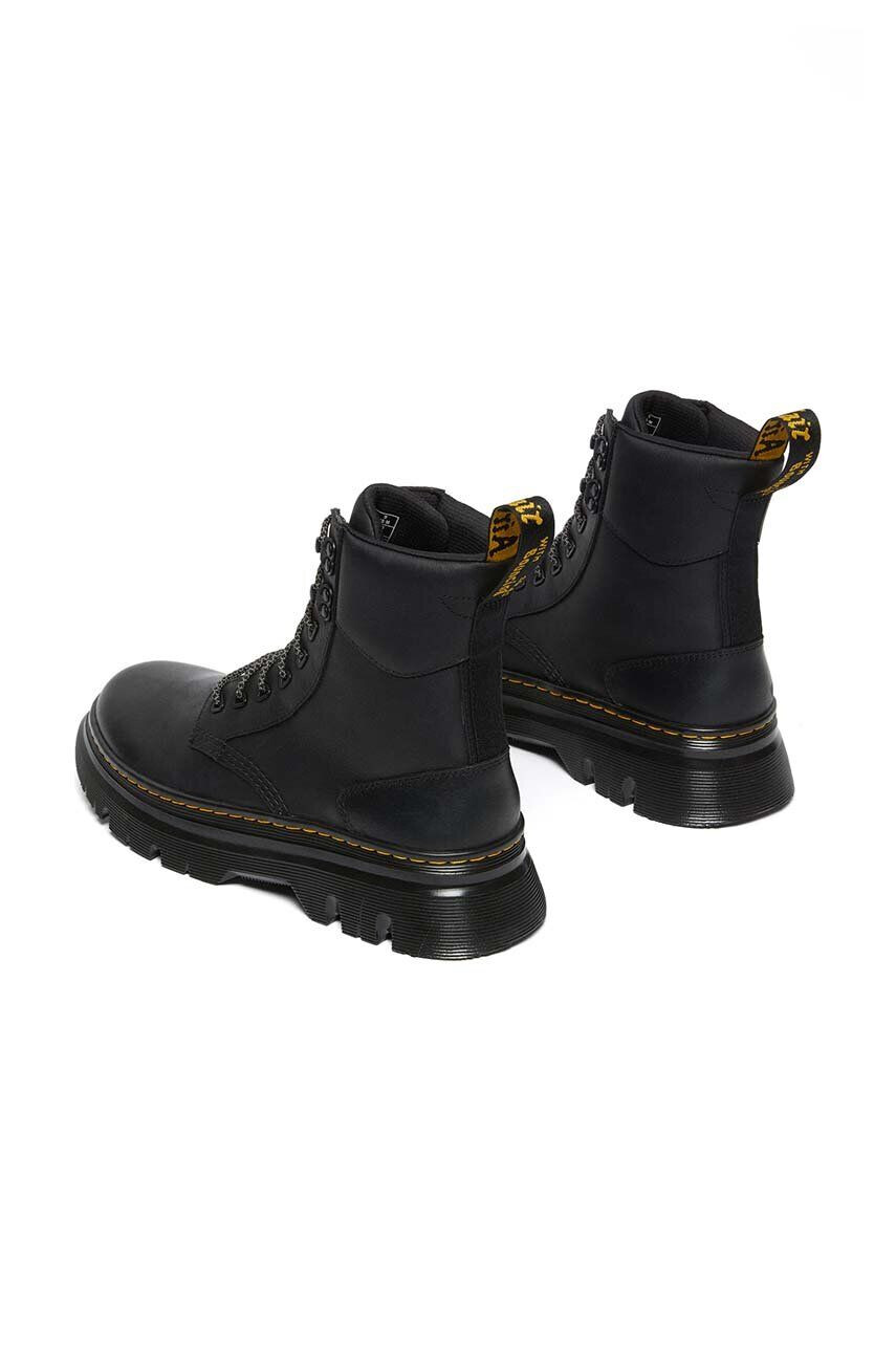 Dr. Martens Kožené členkové topánky Tarik dámske čierna farba na plochom podpätku DM27021001 - Pepit.sk