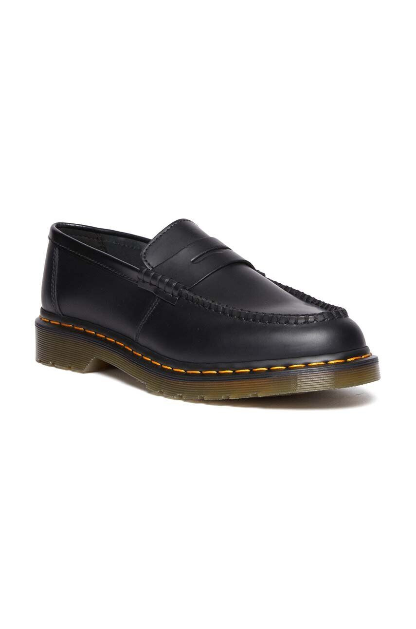 Dr. Martens Kožené mokasíny Penton čierna farba DM30980001 - Pepit.sk