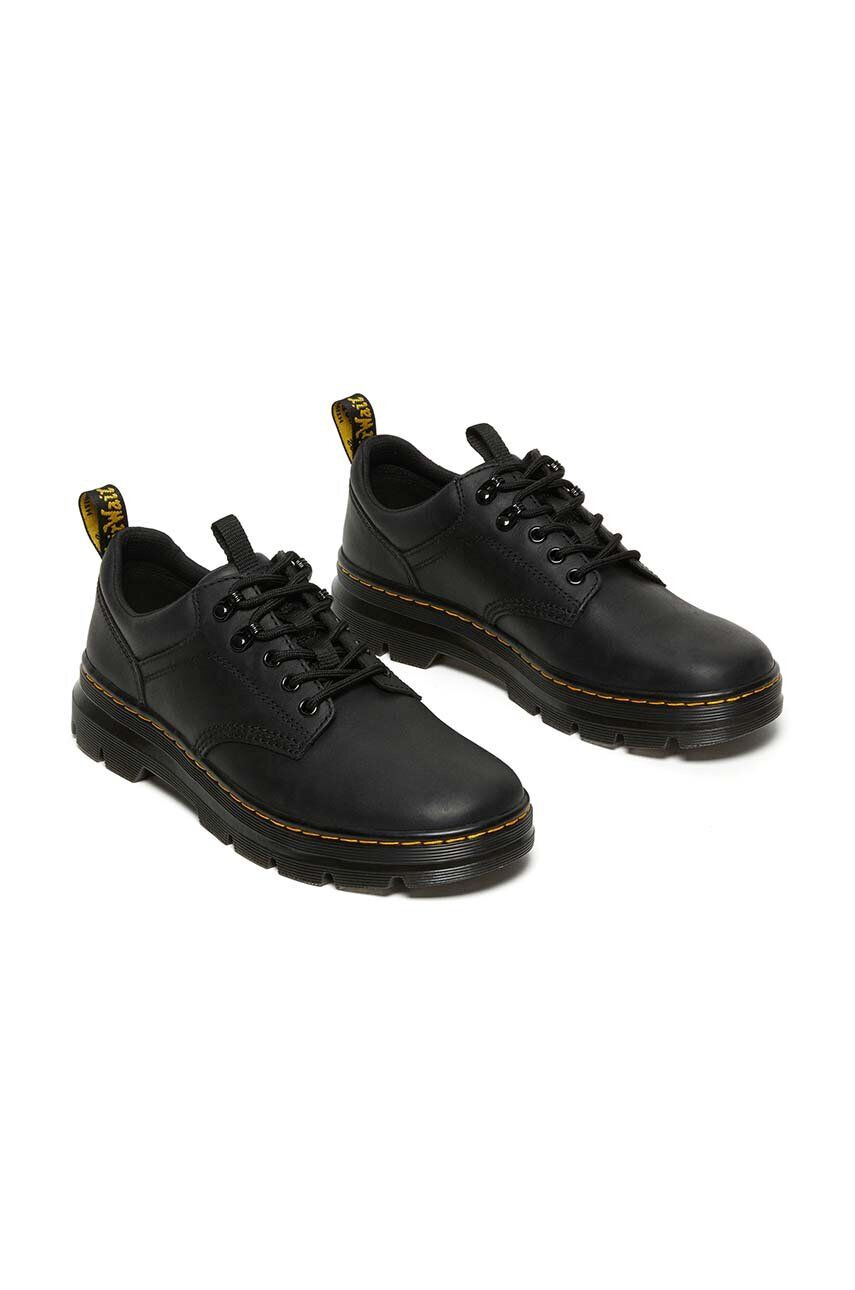 Dr. Martens Kožené poltopánky Reeder pánske čierna farba DM27104001 - Pepit.sk