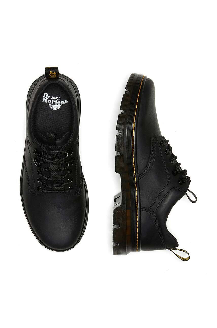 Dr. Martens Kožené poltopánky Reeder pánske čierna farba DM27104001 - Pepit.sk