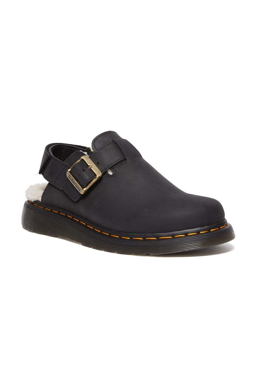 Dr. Martens Kožené sandále Jorge II čierna farba DM31264001 - Pepit.sk