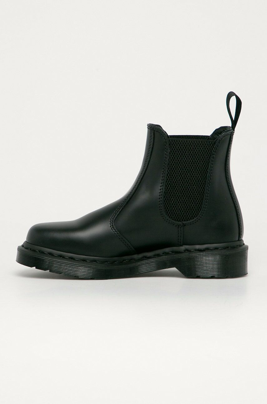 Dr. Martens Kožené topánky Chelsea 2976 Mono 25685001-BLACK - Pepit.sk