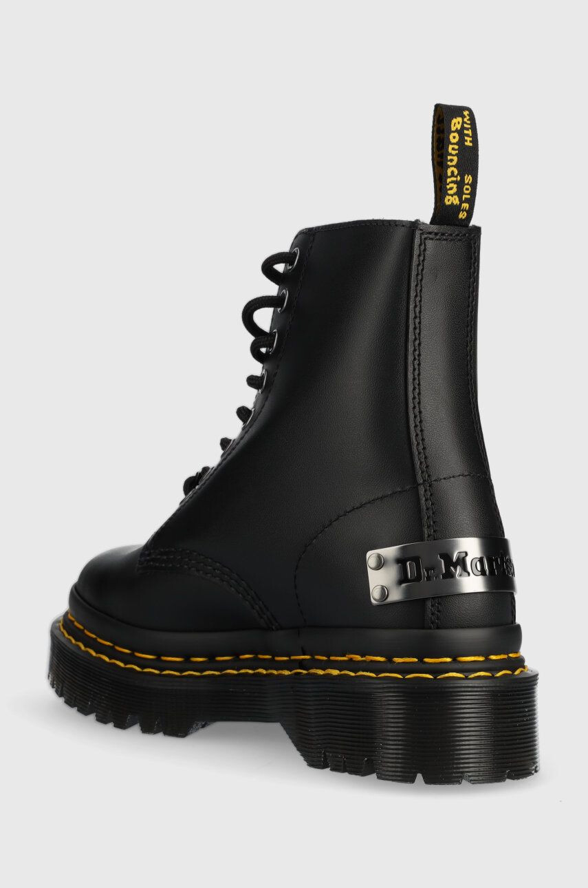 Dr. Martens Kožené workery 1460 Bex Ds Pltd dámske čierna farba na platforme - Pepit.sk