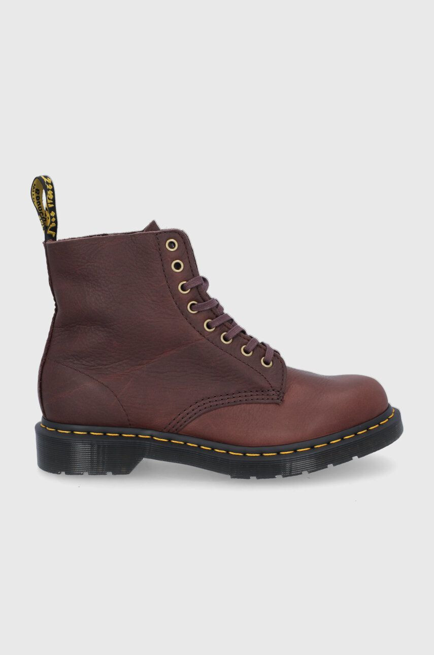 Dr. Martens Kožené workery 1460 Pascal dámske čierna farba na plochom podpätku zateplené - Pepit.sk