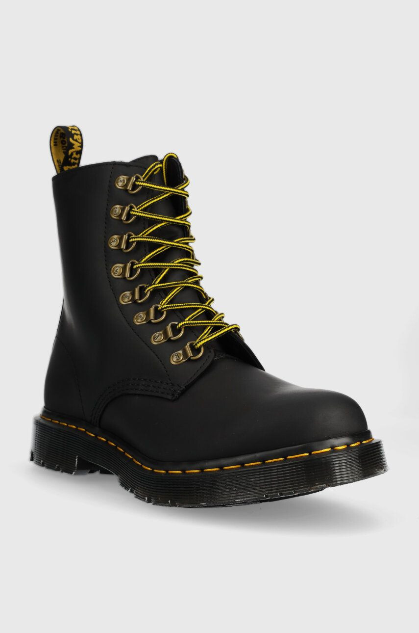 Dr. Martens Kožené workery 1460 Pascal dámske čierna farba na plochom podpätku zateplené - Pepit.sk