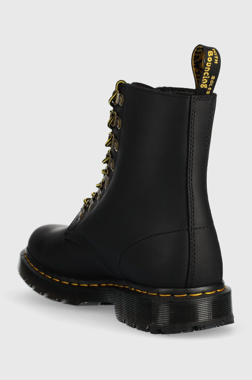 Dr. Martens Kožené workery 1460 Pascal dámske čierna farba na plochom podpätku zateplené - Pepit.sk