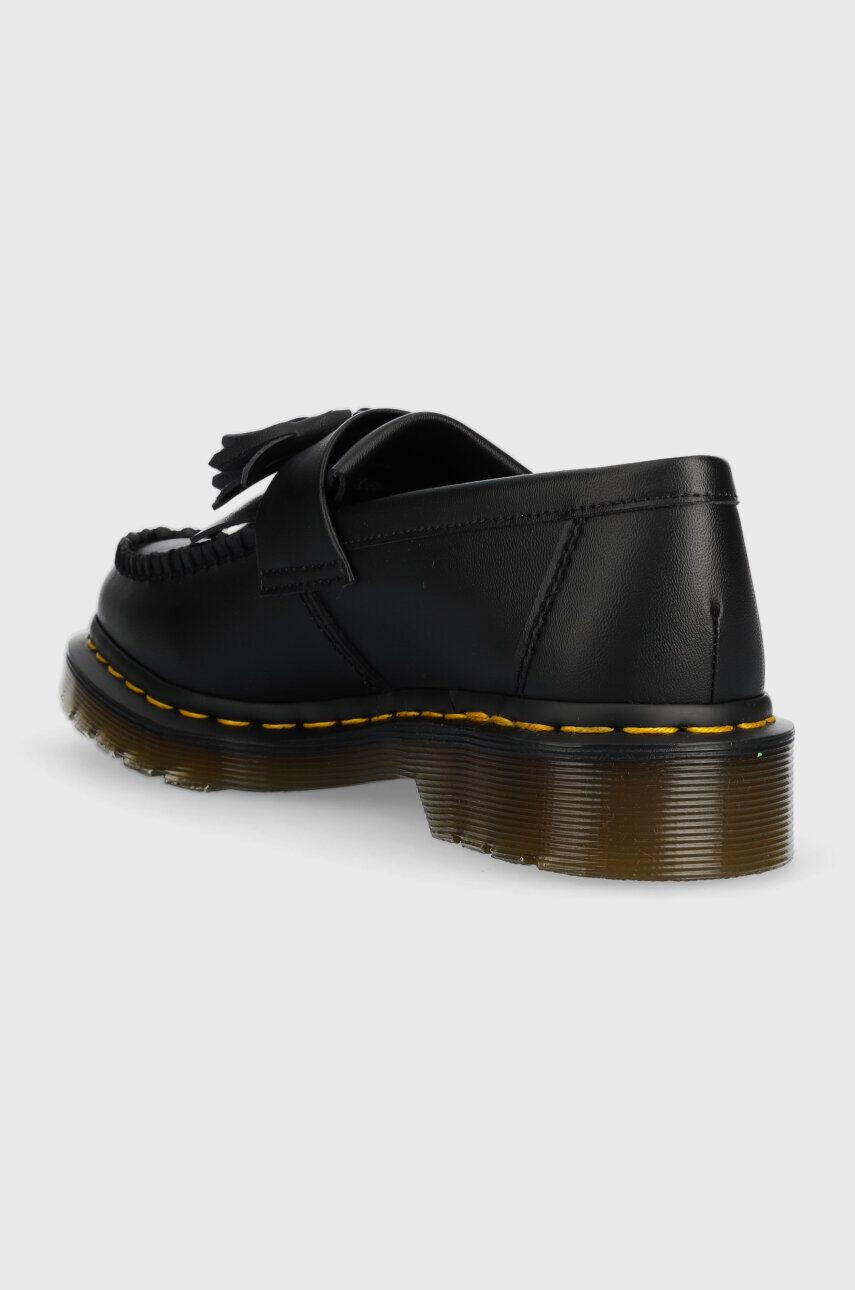 Dr. Martens Mokasíny Vegan Adrian dámske čierna farba na plochom podpätku DM30744001 - Pepit.sk