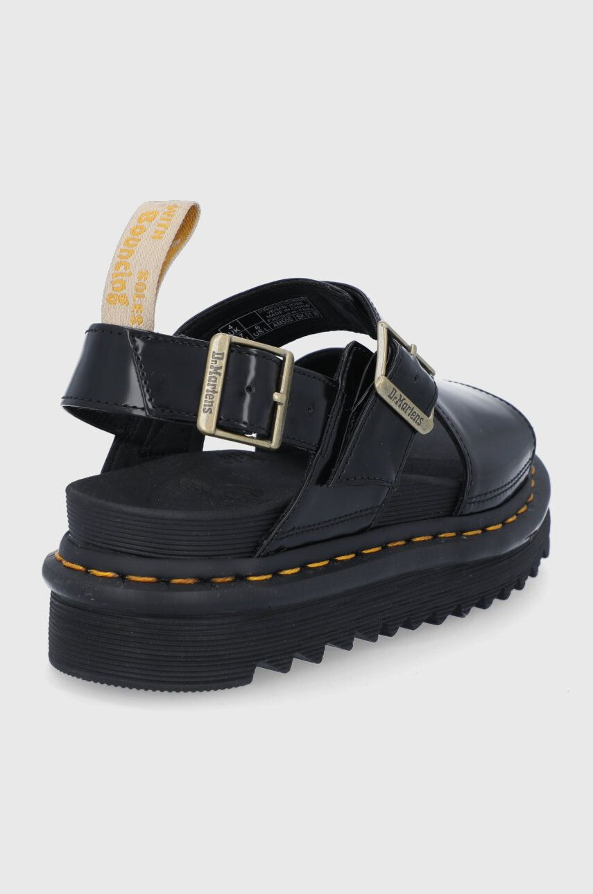 Dr. Martens Sandále Vegan Voss DM26803001.Vegan.Voss-Black dámske čierna farba na platforme - Pepit.sk